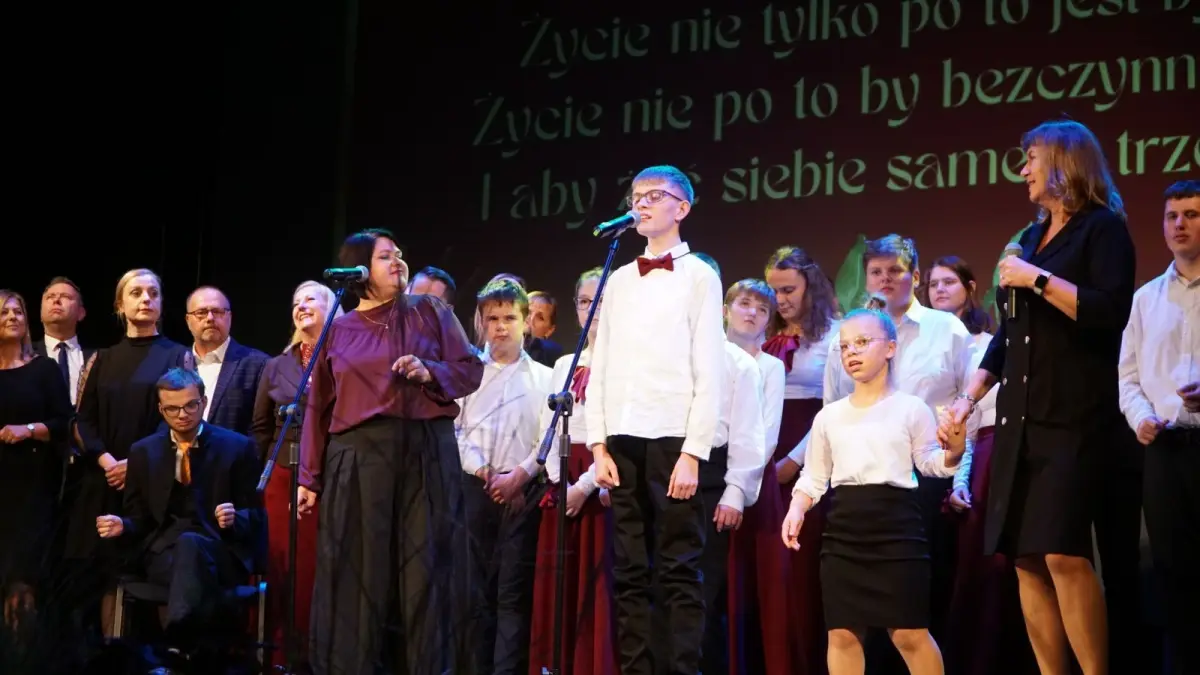 Uroczystość w Teatrze Starym w Bolesławcu