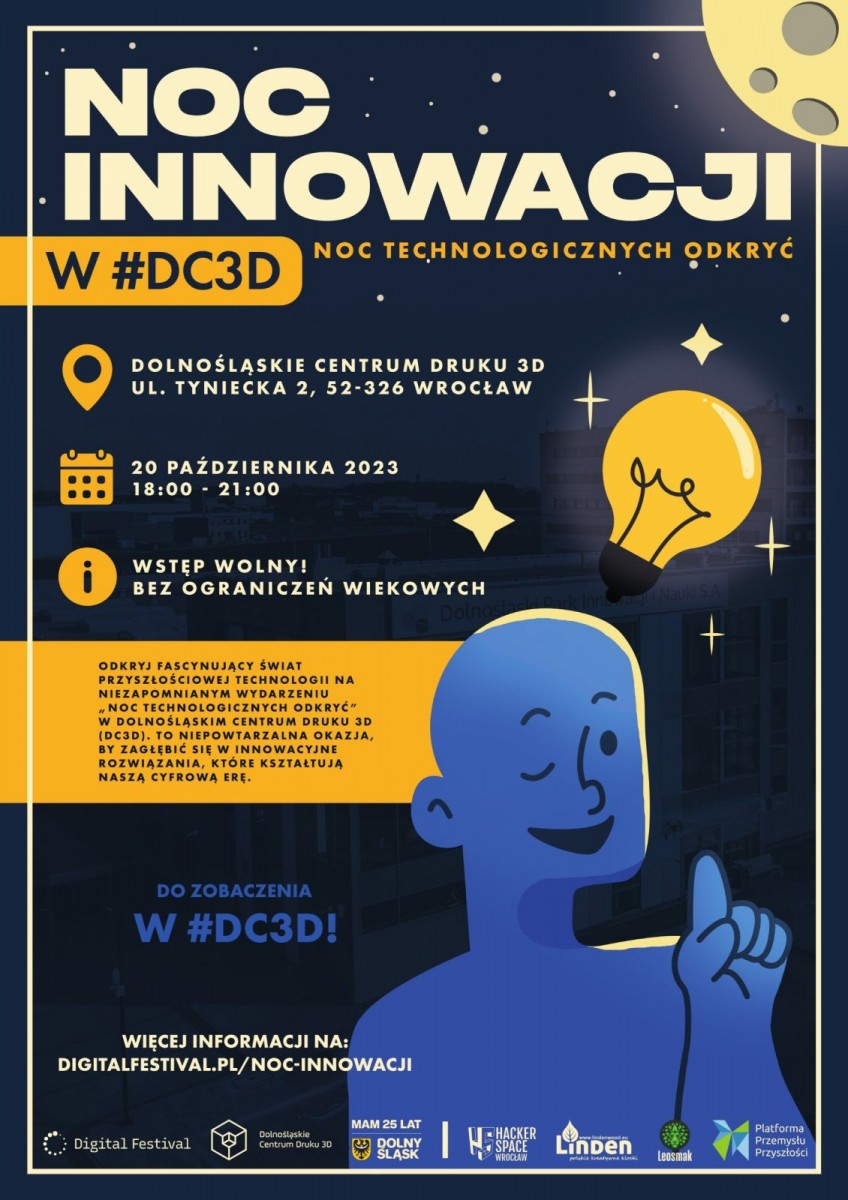 Noc Innowacji w DCD 3D