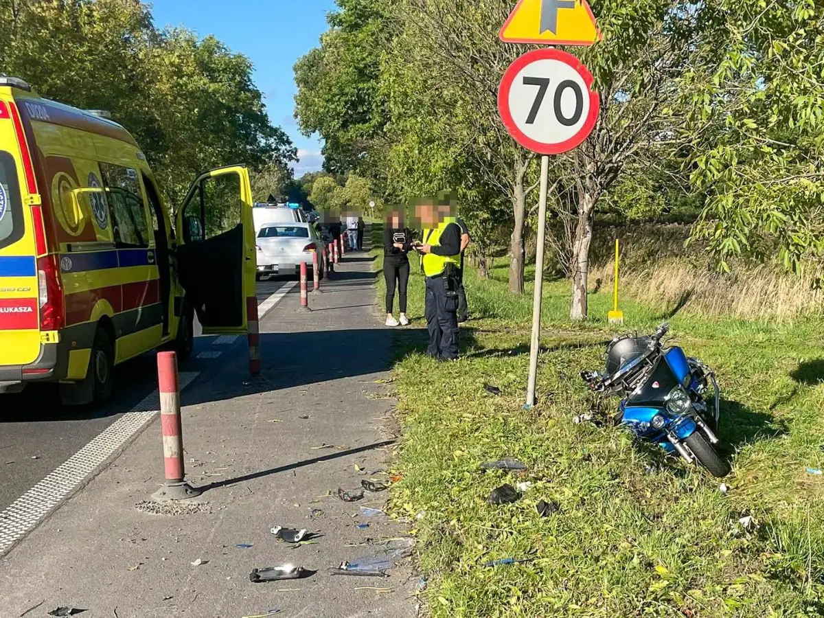 Do zdarzenia doszło niedaleko marketu Mrówka