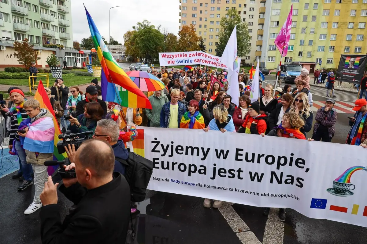 Pierwszy Marsz Równości w Bolesławcu