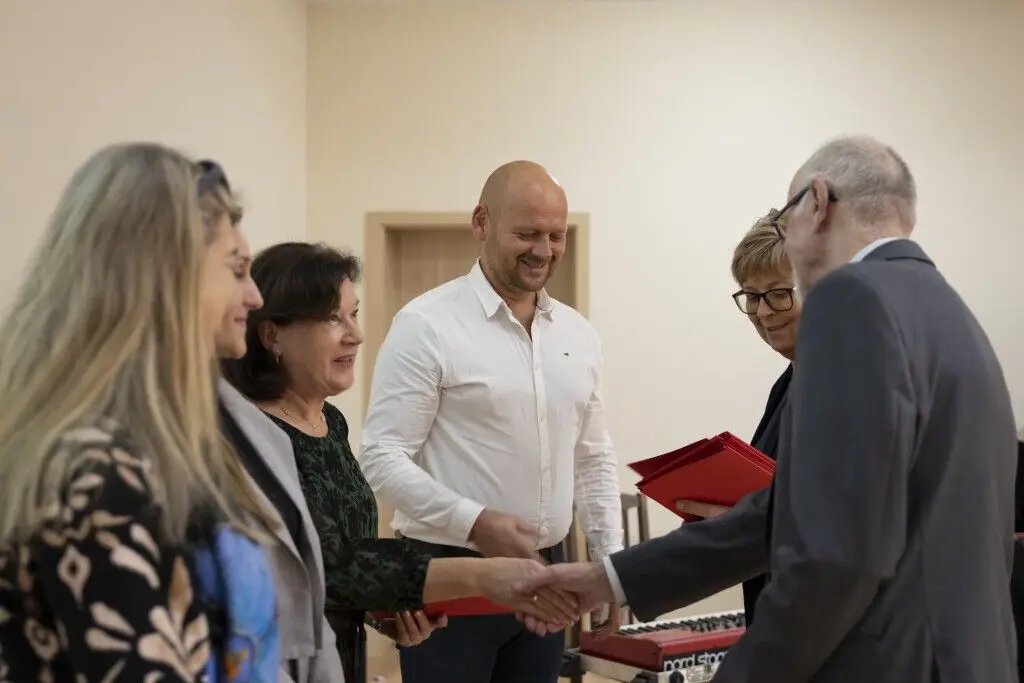 Uroczystość w Domu Ludowym w Bożejowicach