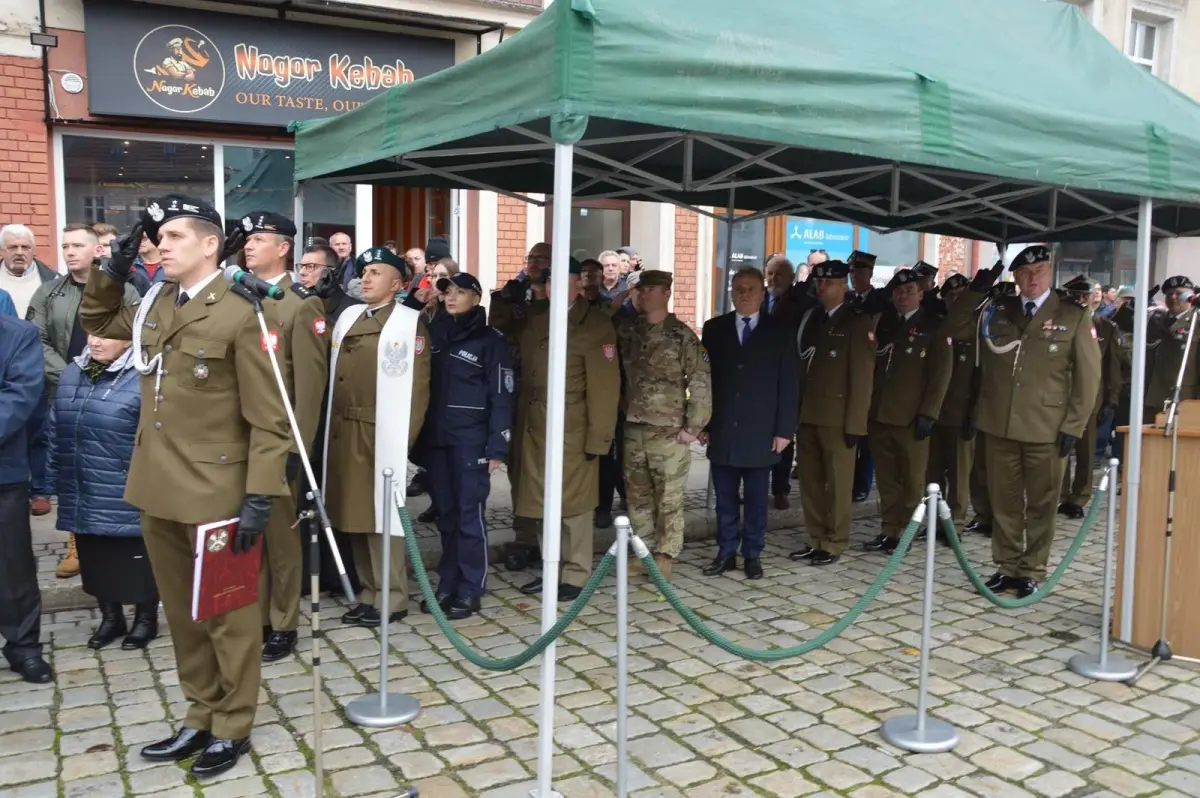 Uroczysta przysięga wojskowa w Chojnowie