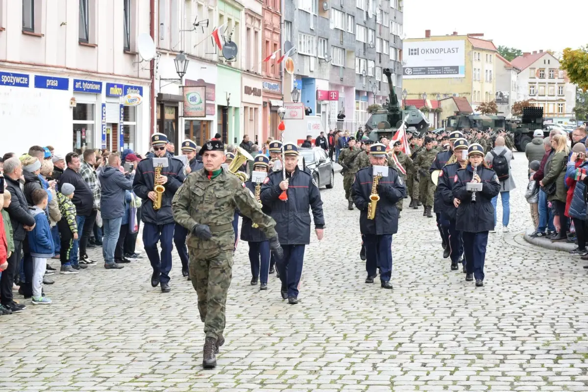 Uroczysta przysięga wojskowa w Chojnowie