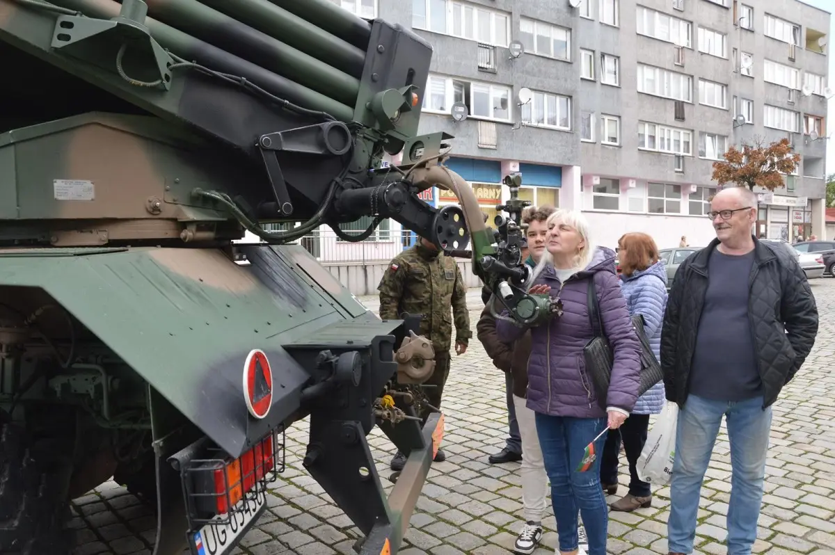 Uroczysta przysięga wojskowa w Chojnowie
