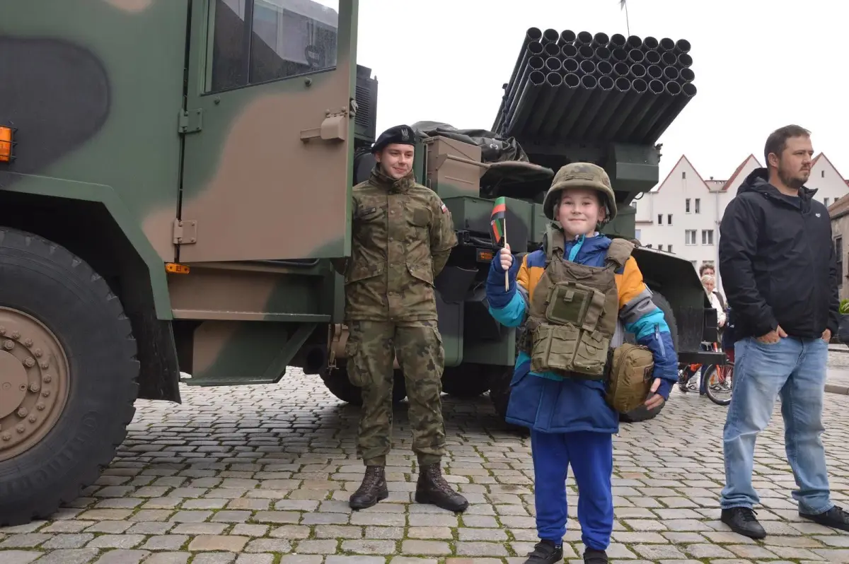 Uroczysta przysięga wojskowa w Chojnowie