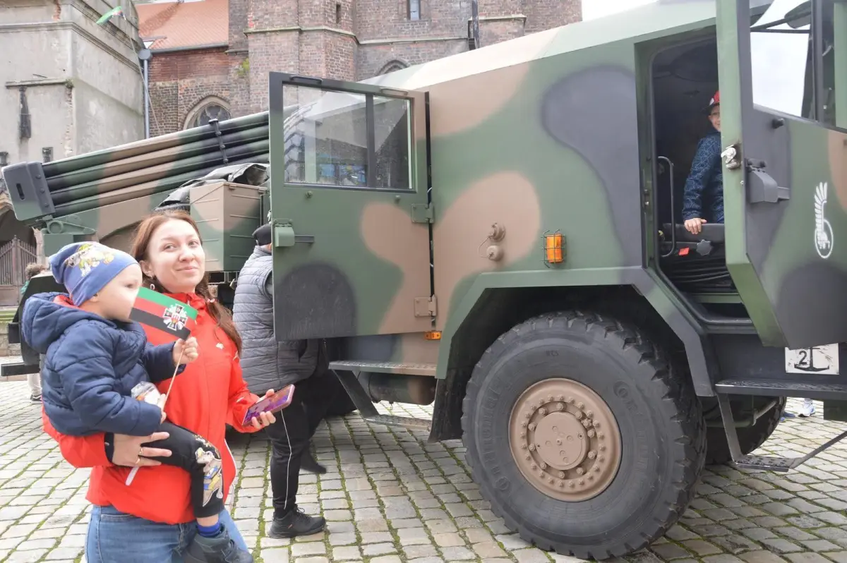 Uroczysta przysięga wojskowa w Chojnowie