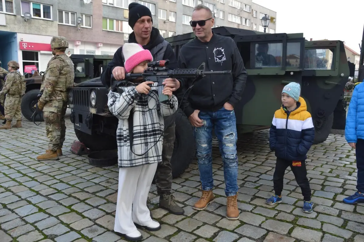 Uroczysta przysięga wojskowa w Chojnowie