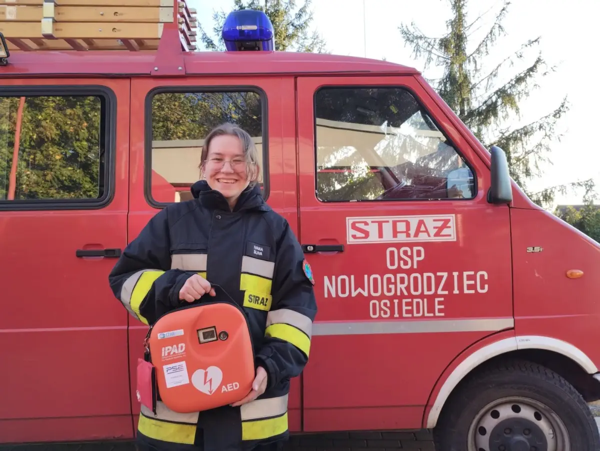 Strażacy z Nowogrodźca z nowym sprzętem