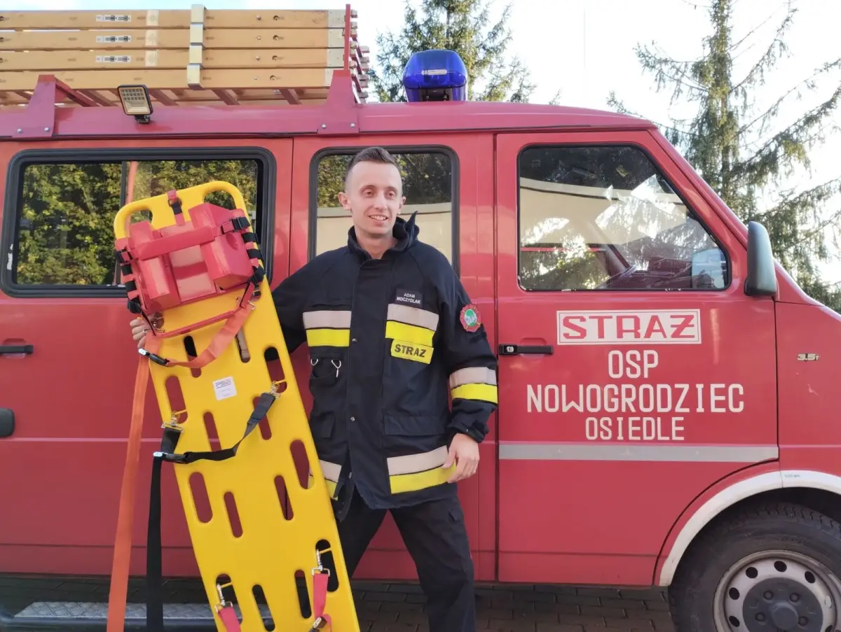 Strażacy z Nowogrodźca z nowym sprzętem