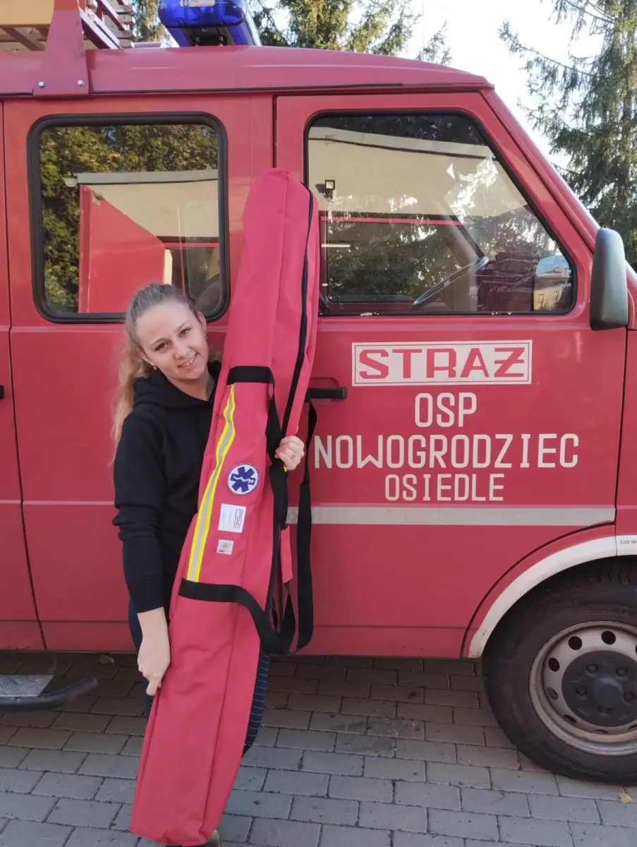 Strażacy z Nowogrodźca z nowym sprzętem
