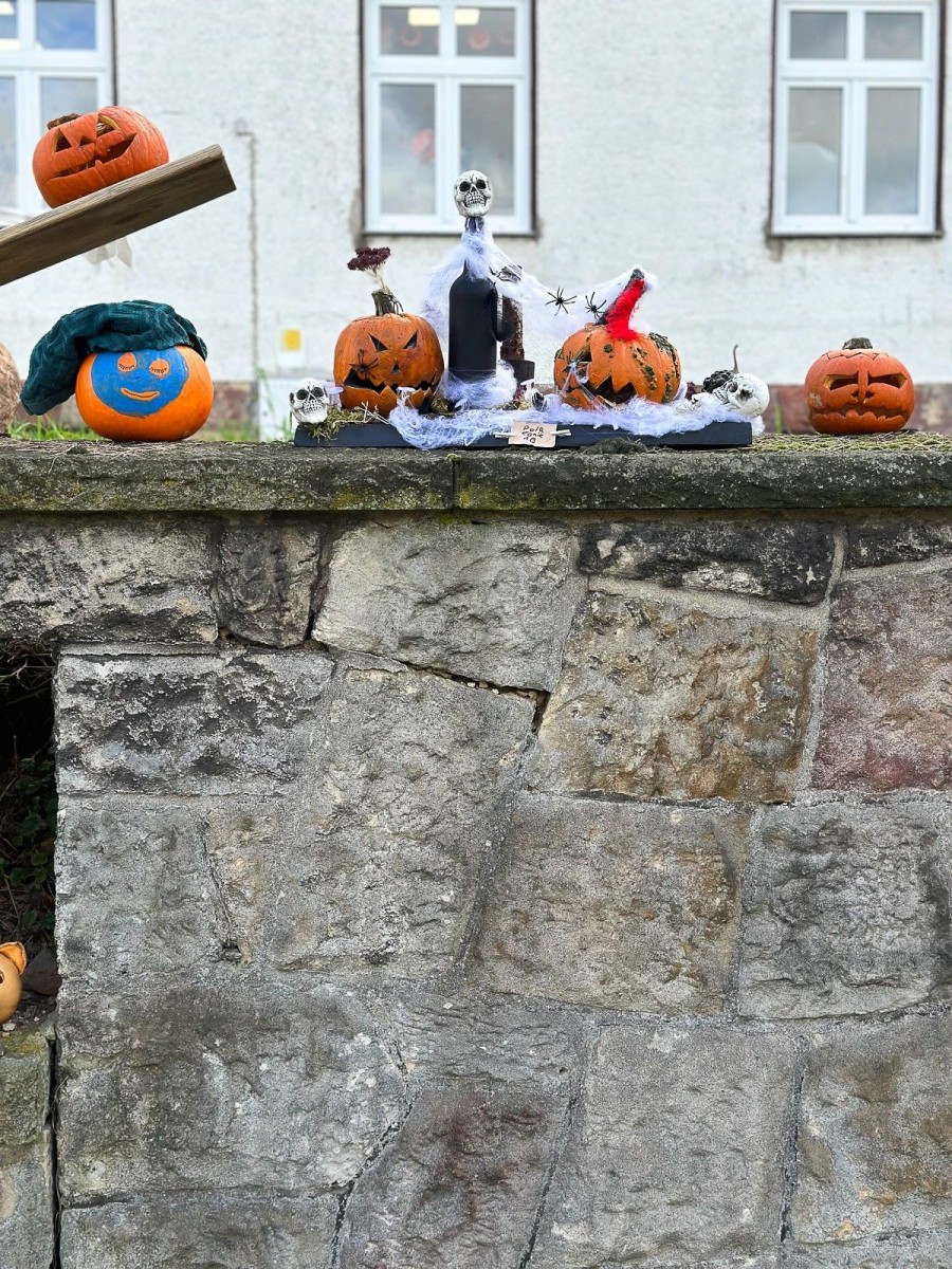 Halloweenowa wystawa w Oxpressie