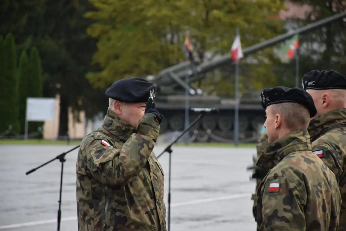 Żołnierze 23 Śląskiego Pułku Artylerii