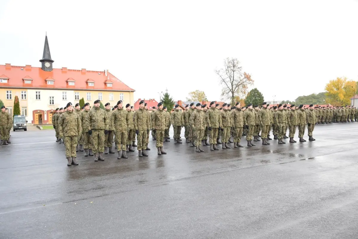 Żołnierze 23 Śląskiego Pułku Artylerii