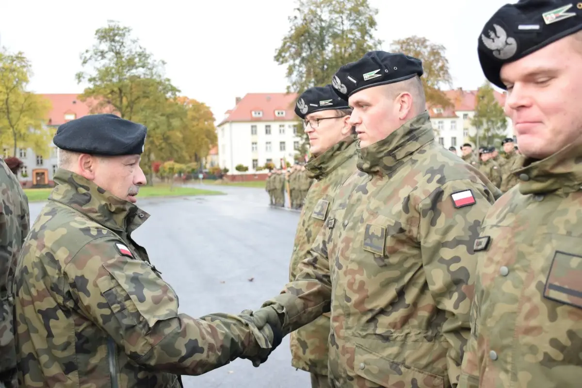 Żołnierze 23 Śląskiego Pułku Artylerii
