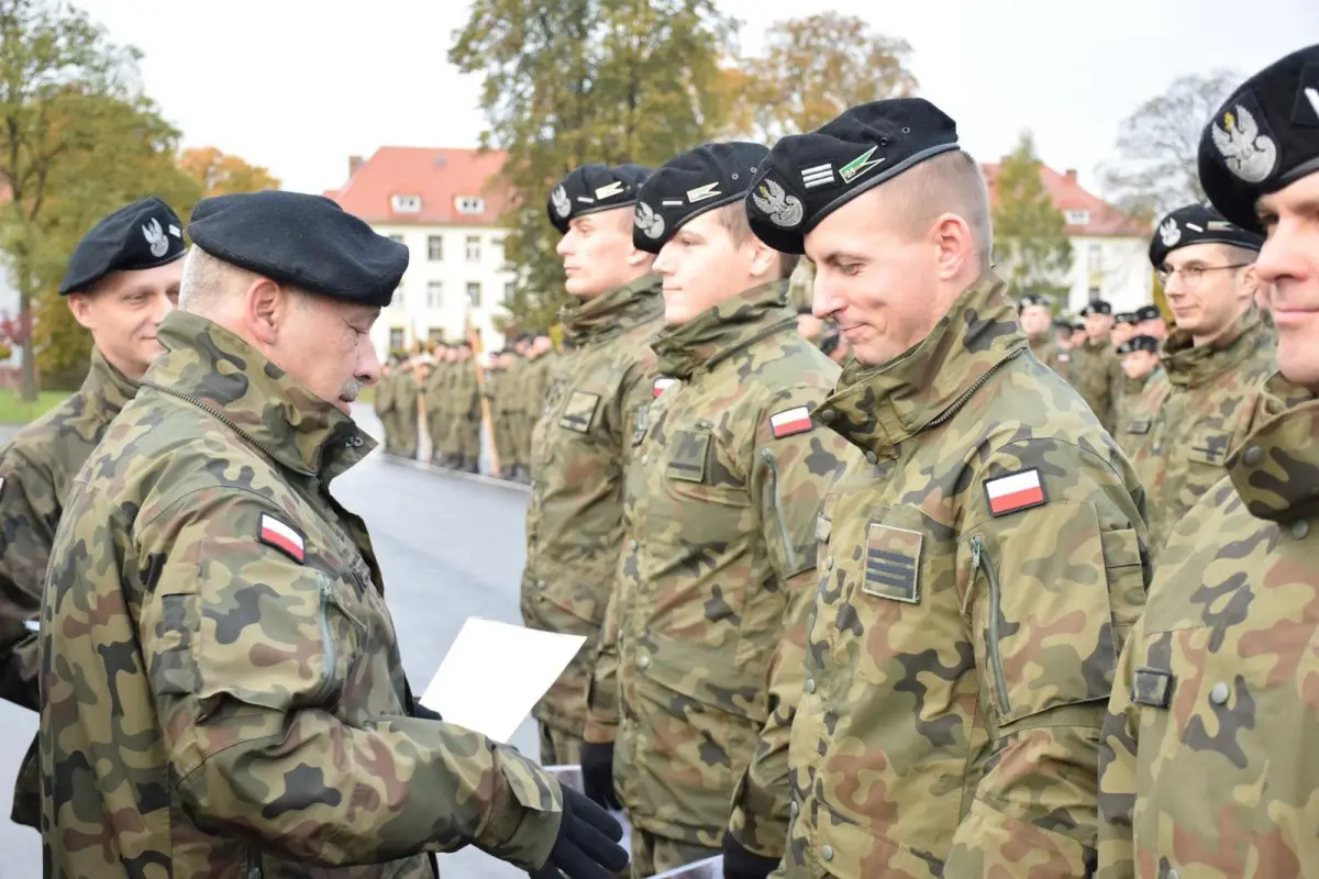 Żołnierze 23 Śląskiego Pułku Artylerii