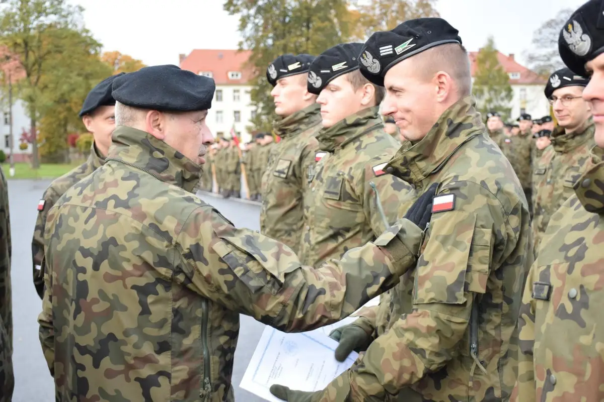 Żołnierze 23 Śląskiego Pułku Artylerii