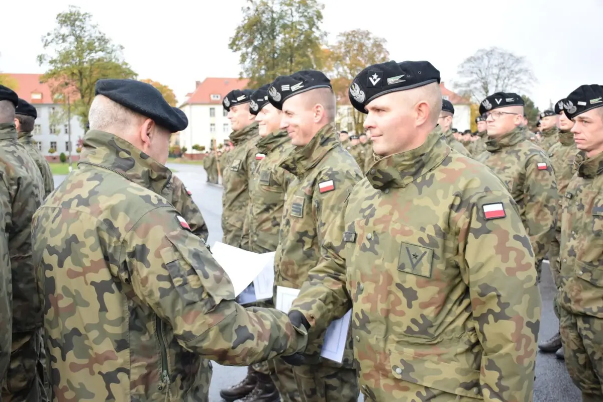Żołnierze 23 Śląskiego Pułku Artylerii