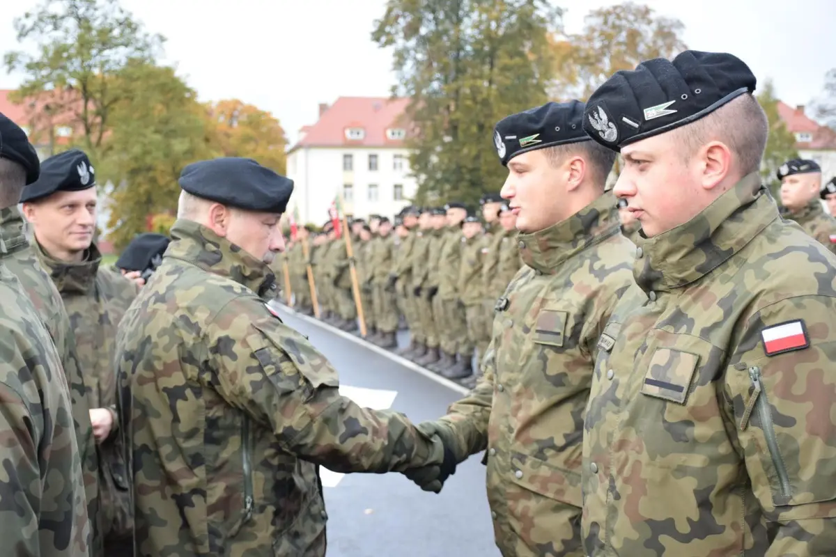 Żołnierze 23 Śląskiego Pułku Artylerii