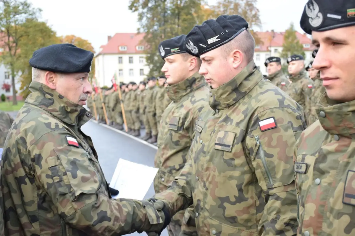 Żołnierze 23 Śląskiego Pułku Artylerii