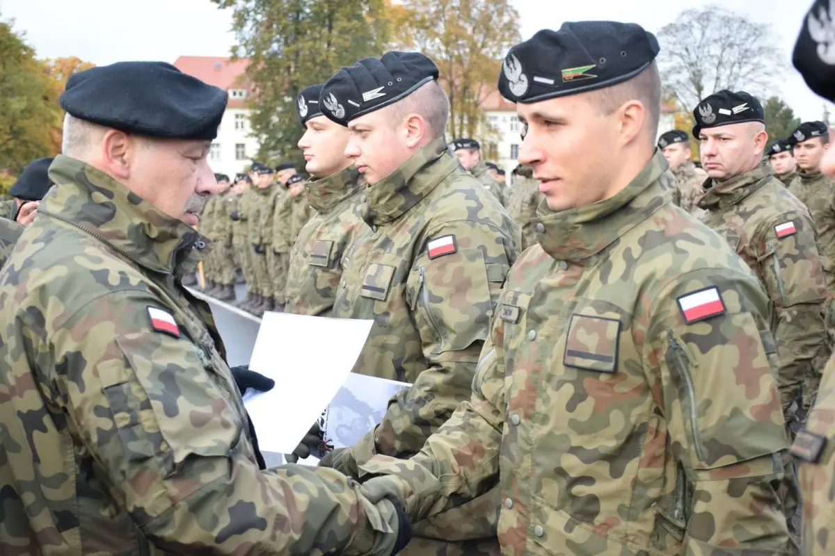Żołnierze 23 Śląskiego Pułku Artylerii