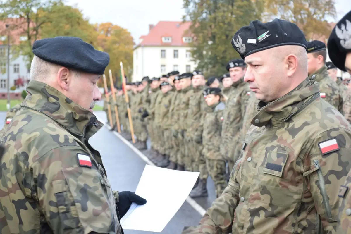 Żołnierze 23 Śląskiego Pułku Artylerii