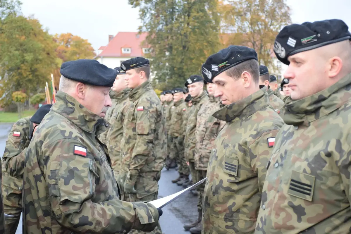 Żołnierze 23 Śląskiego Pułku Artylerii