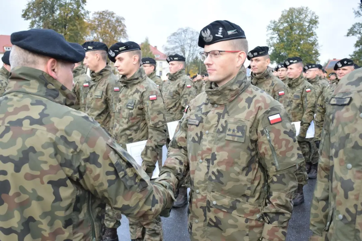Żołnierze 23 Śląskiego Pułku Artylerii