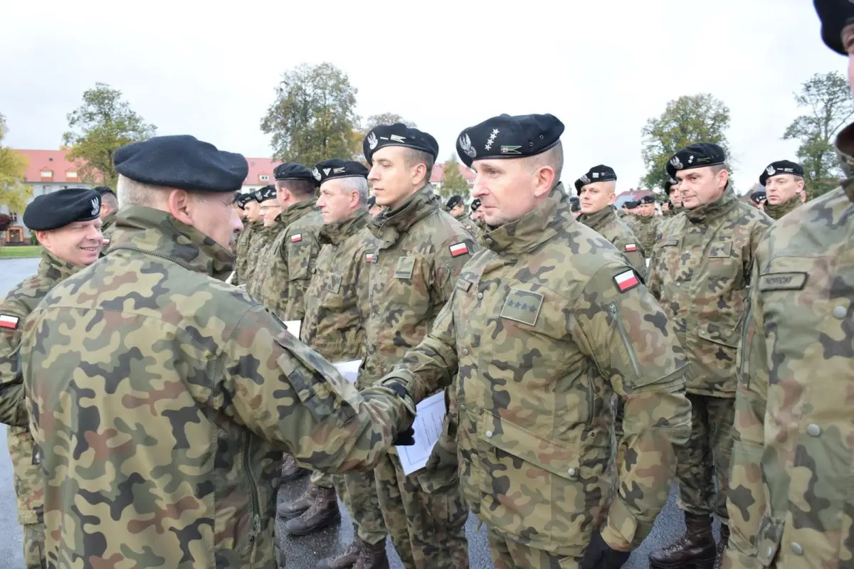 Żołnierze 23 Śląskiego Pułku Artylerii