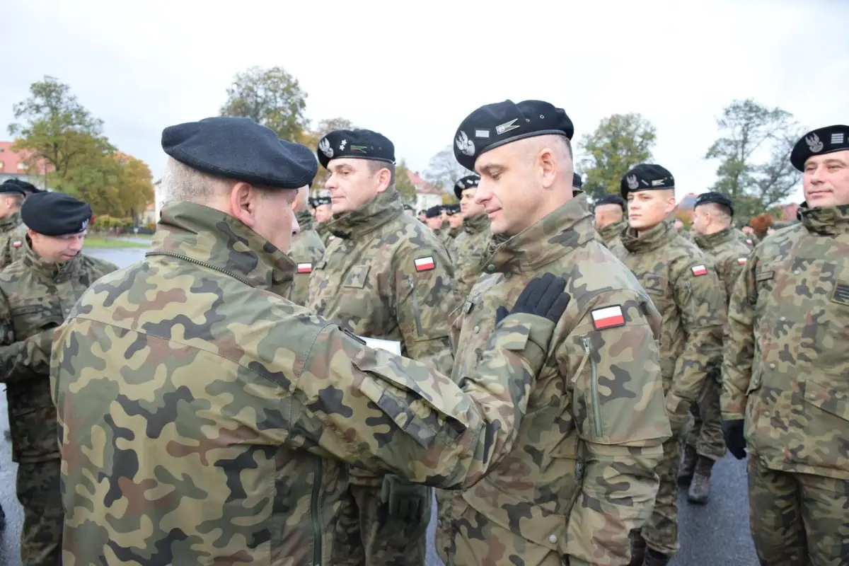 Żołnierze 23 Śląskiego Pułku Artylerii