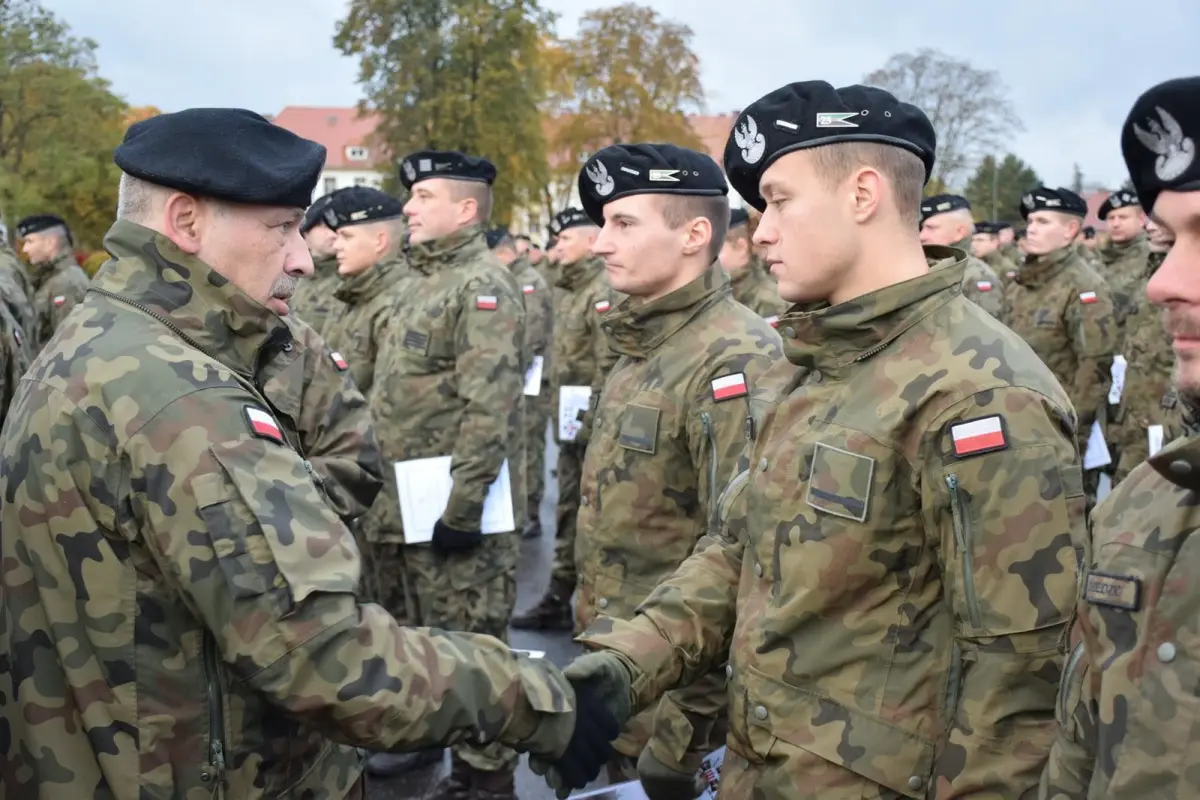 Żołnierze 23 Śląskiego Pułku Artylerii