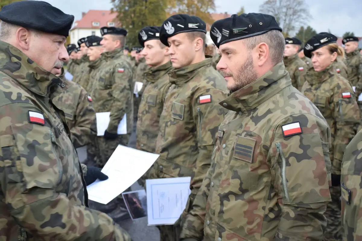 Żołnierze 23 Śląskiego Pułku Artylerii