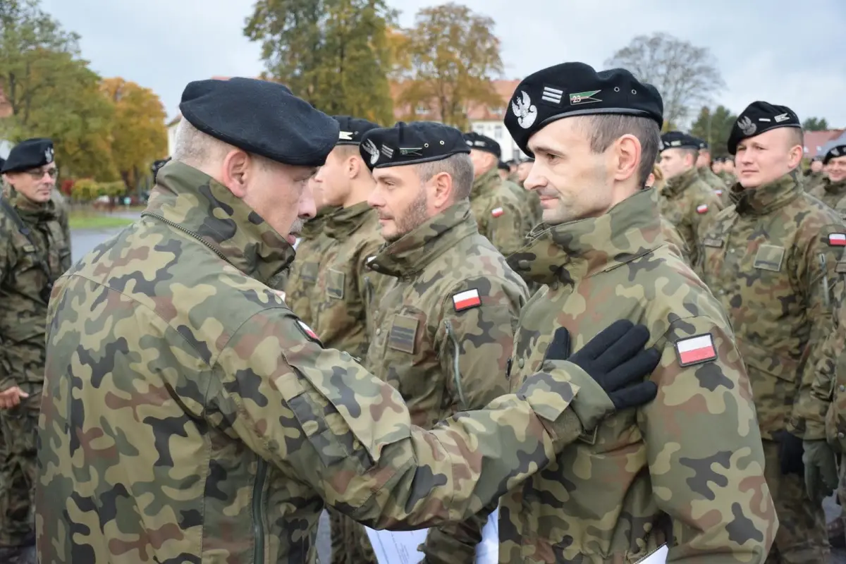 Żołnierze 23 Śląskiego Pułku Artylerii