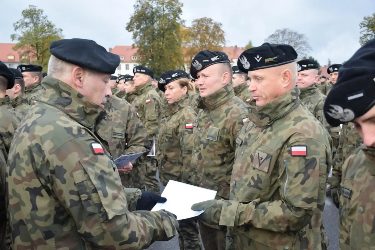 Żołnierze 23 Śląskiego Pułku Artylerii