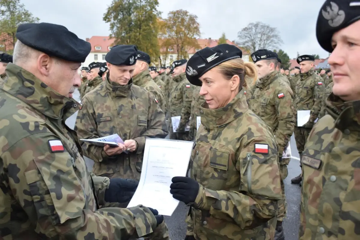 Żołnierze 23 Śląskiego Pułku Artylerii