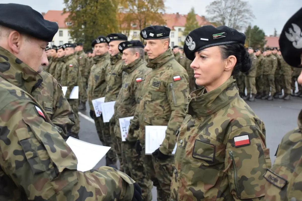 Żołnierze 23 Śląskiego Pułku Artylerii