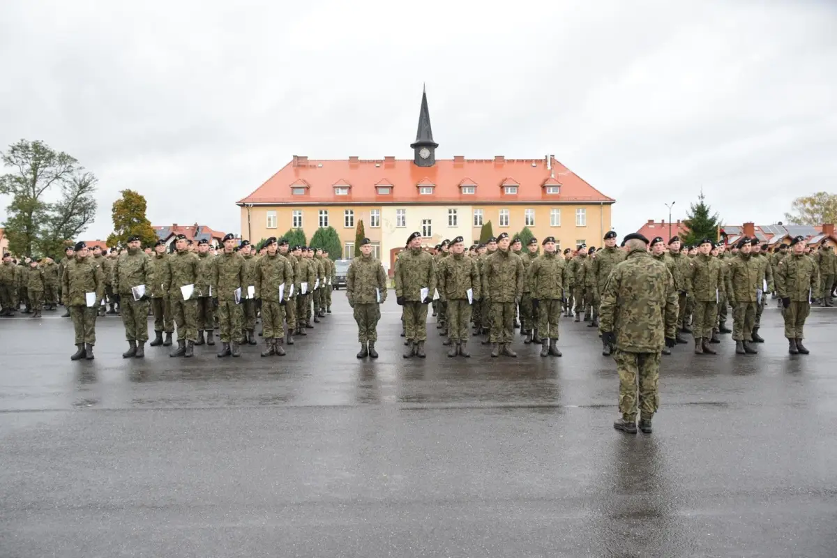 Żołnierze 23 Śląskiego Pułku Artylerii
