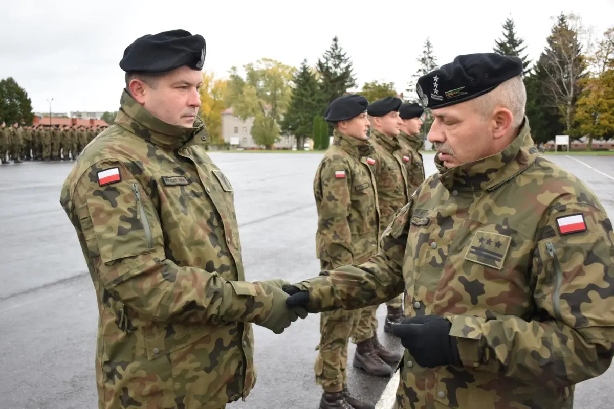 Żołnierze 23 Śląskiego Pułku Artylerii