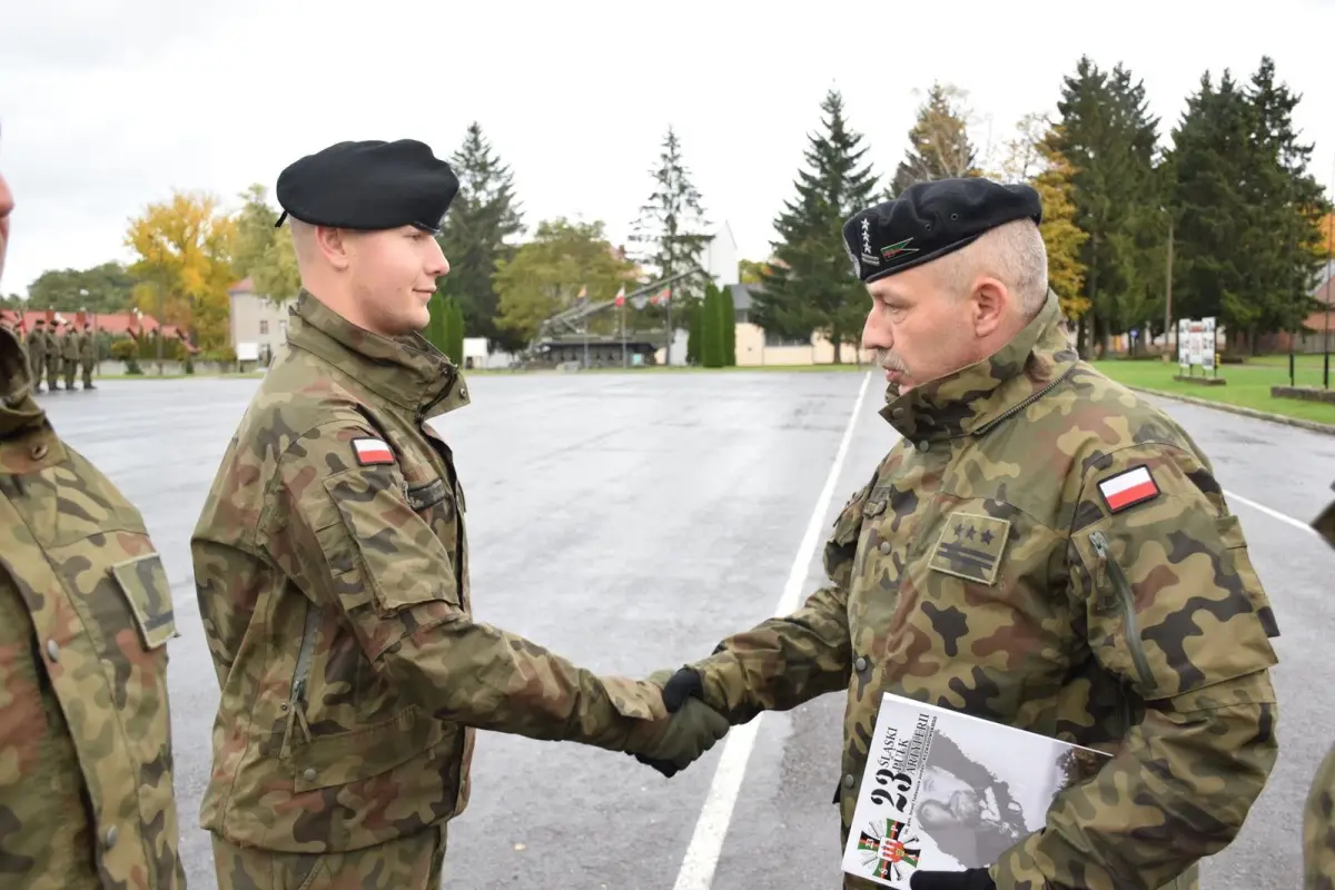 Żołnierze 23 Śląskiego Pułku Artylerii