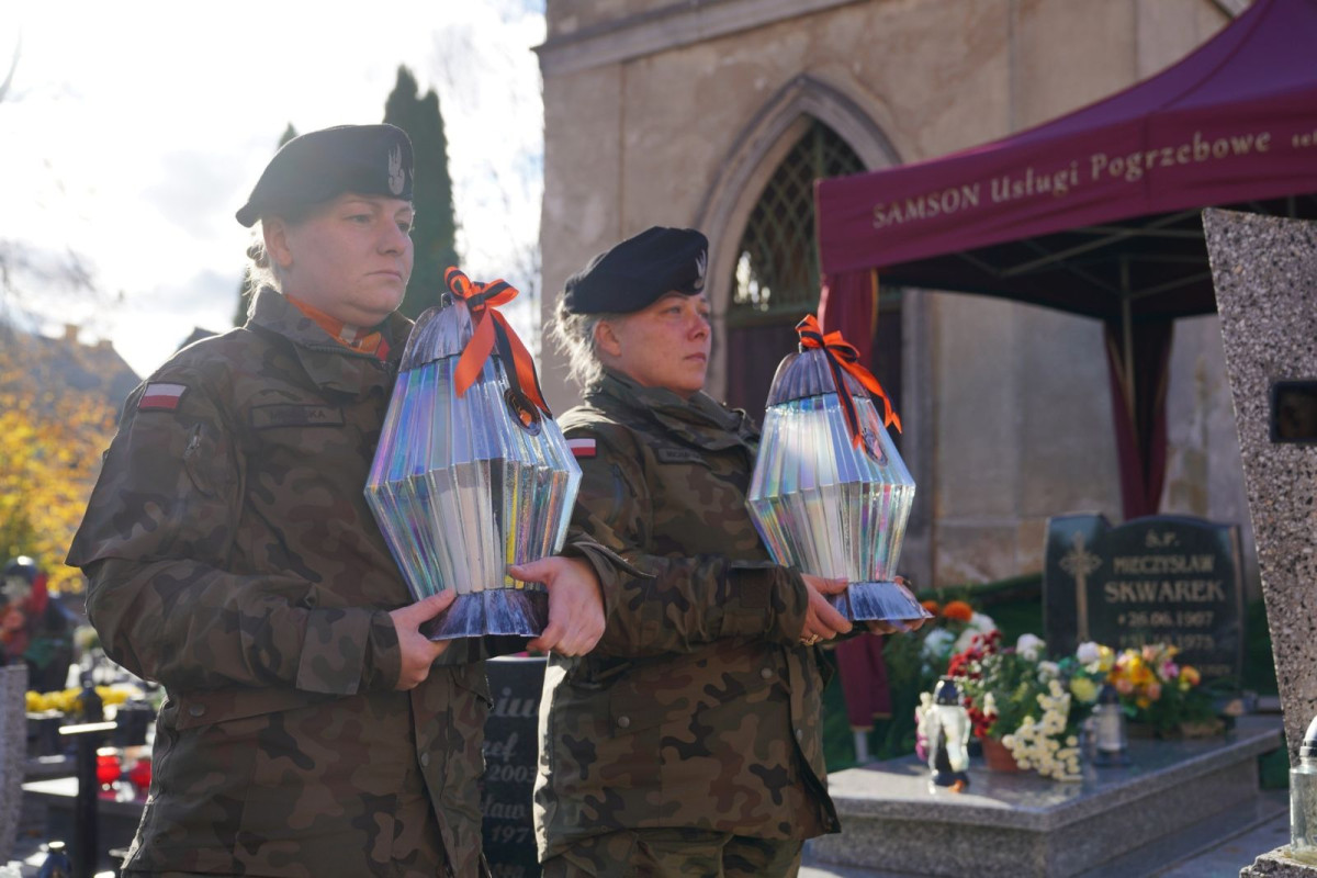 Pożegnanie śp. kpr. Pawła Szymczyszyna
