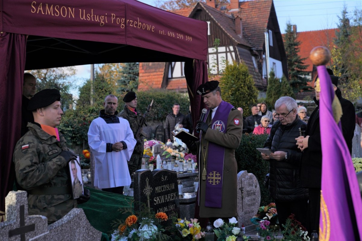Pożegnanie śp. kpr. Pawła Szymczyszyna