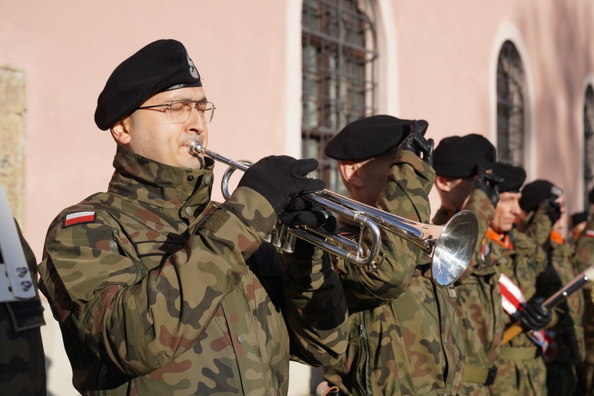 Pożegnanie śp. kpr. Pawła Szymczyszyna
