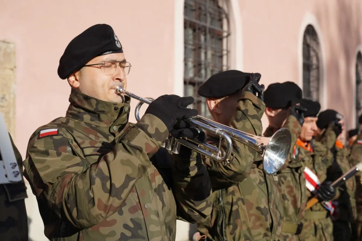 Pożegnanie śp. kpr. Pawła Szymczyszyna
