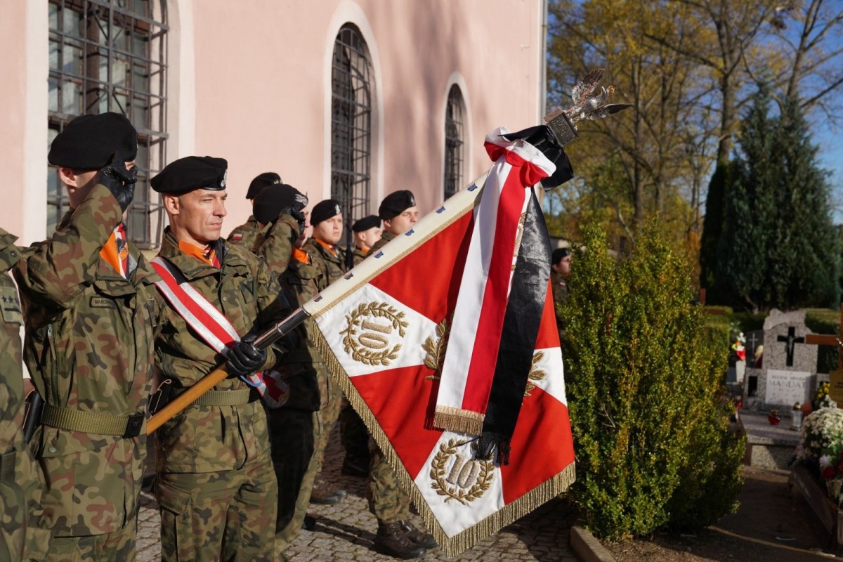 Pożegnanie śp. kpr. Pawła Szymczyszyna