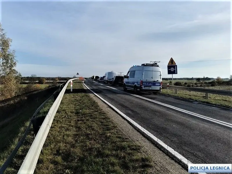Śmiertelny wypadek między Legnicą a Jaroszówką