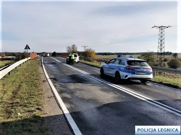 Śmiertelny wypadek między Legnicą a Jaroszówką