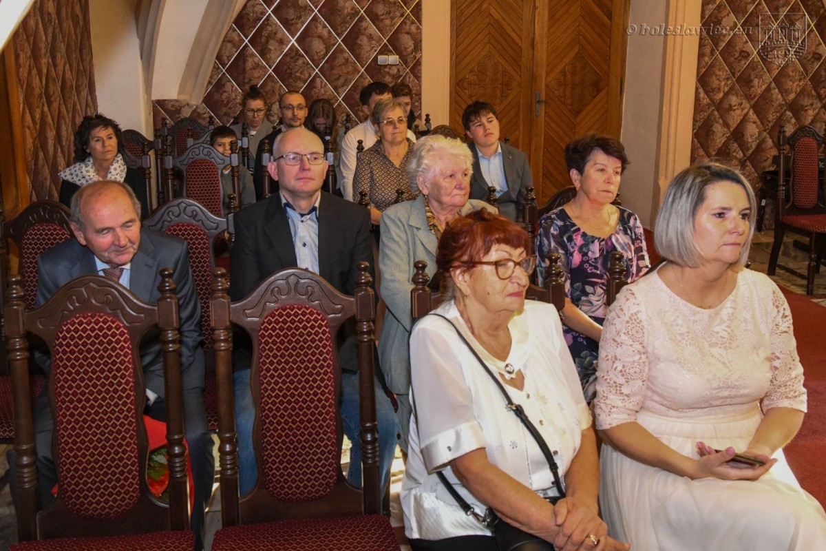 Uroczystość w Pałacu Ślubów w Bolesławcu