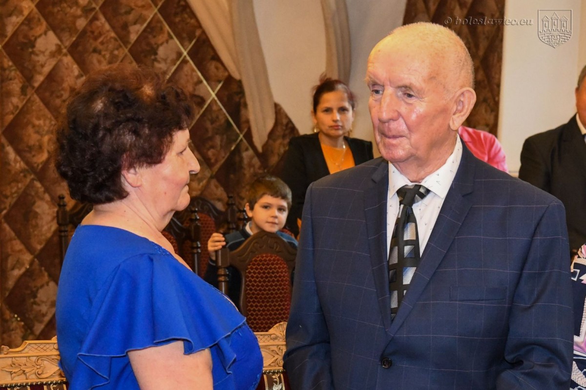 Uroczystość w Pałacu Ślubów w Bolesławcu