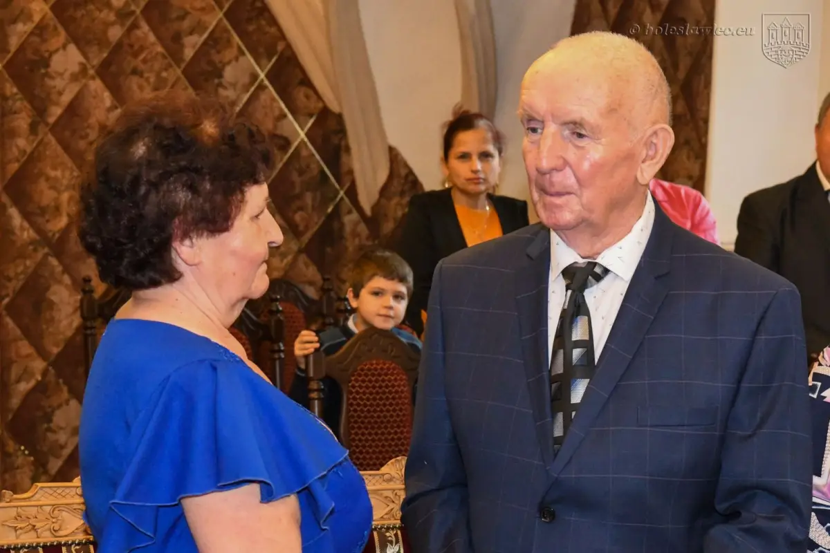 Uroczystość w Pałacu Ślubów w Bolesławcu