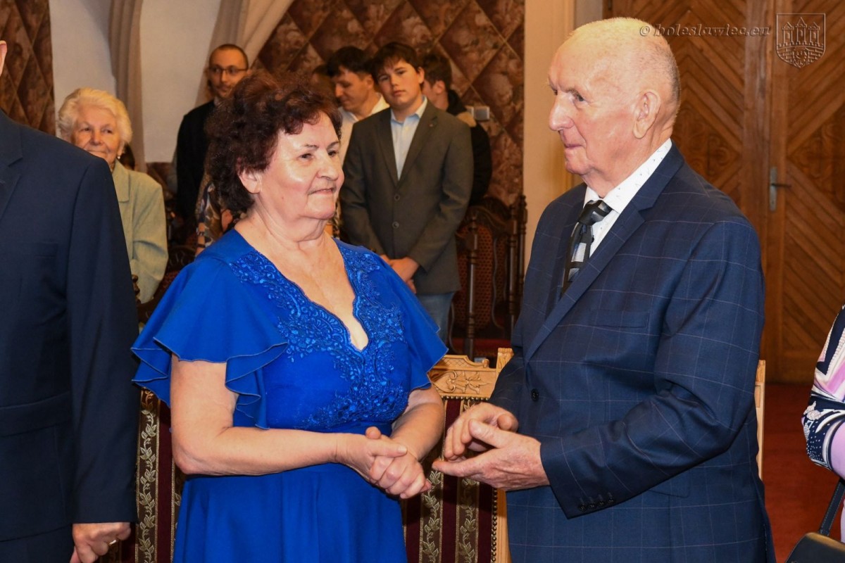 Uroczystość w Pałacu Ślubów w Bolesławcu