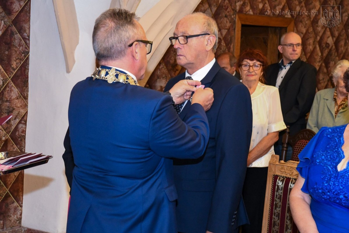 Uroczystość w Pałacu Ślubów w Bolesławcu